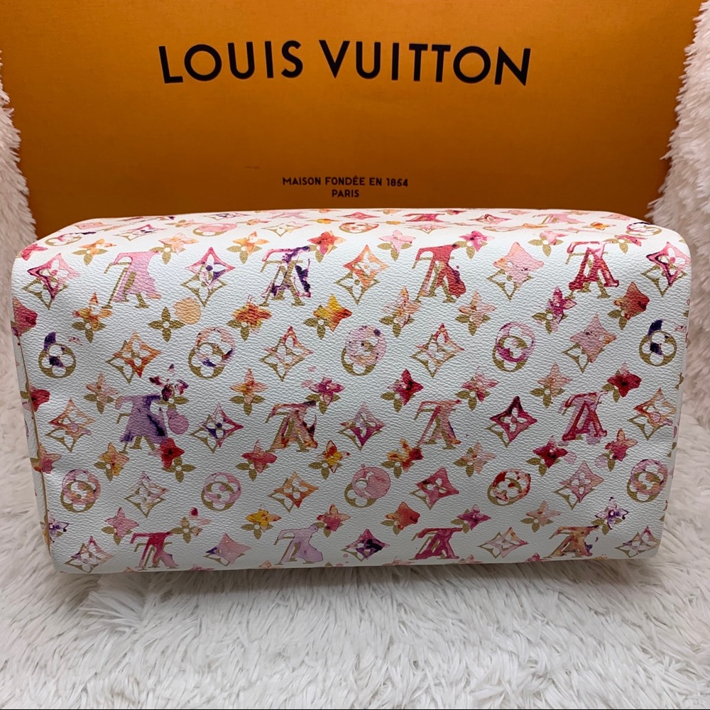 ❌SOLD❌ Louis Vuitton watercolor speedy 35 bag - Picture 4 of 15